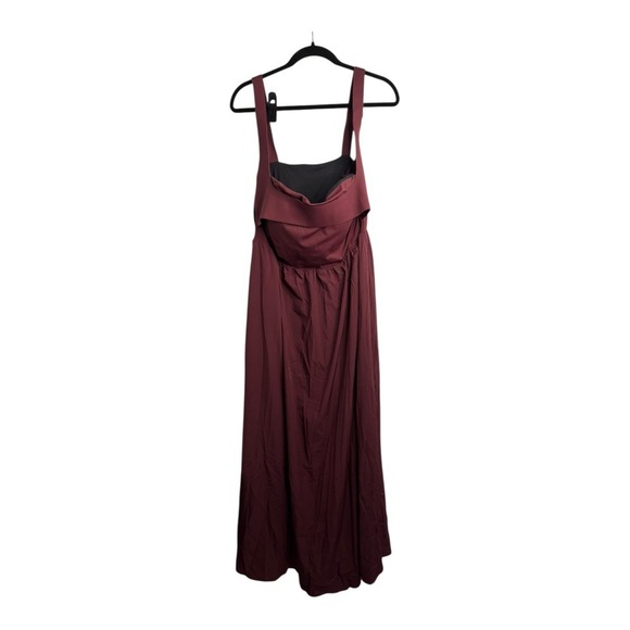 Halara Breezeful Push Up Maxi Dress XL NWT Amaranth Padded - Picture 7 of 13